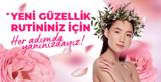 yeni güzellik rutininiz için banner