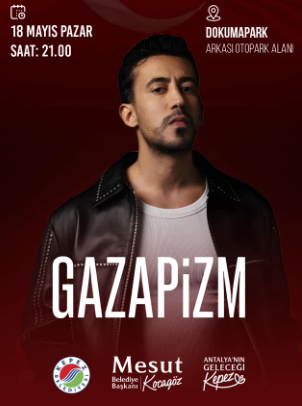 Antalya 18 Mayıs Gazapizm Konseri