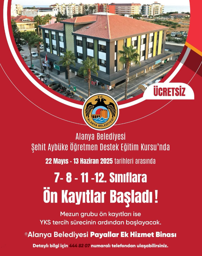 Antalya Alanya Support Education Courses featured image