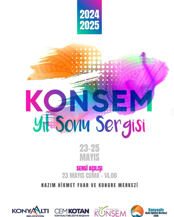 Antalya Konsem Yılsonu Sergisi