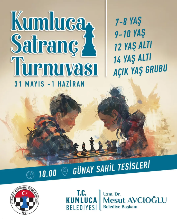 Antalya Kumluca Satranç Turnuvası