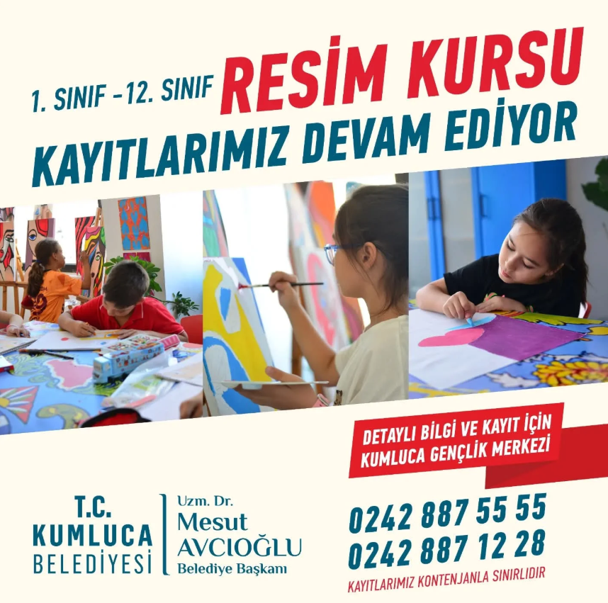 Antalya Kumluca Municipality Painting Course