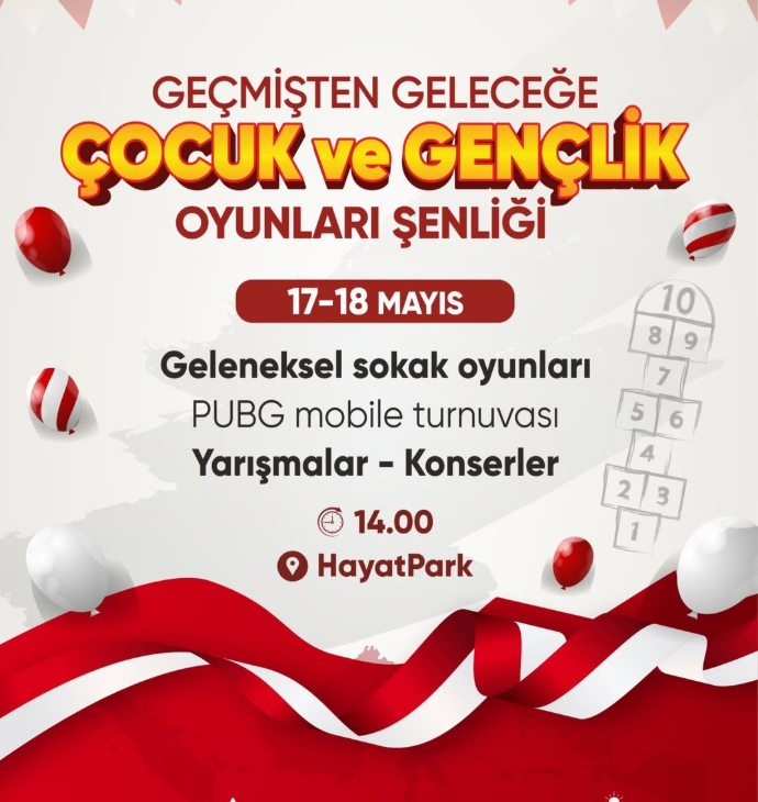 Çocuk ve Gençlik Oyunları Şenliği Festivali Antalya