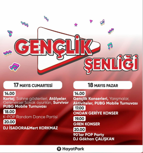 Gençlik Şenliği Antalya