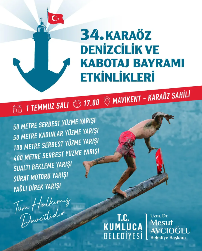 Antalya Kumluca 34th Karaöz Maritime and Cabotage Day Events featured image