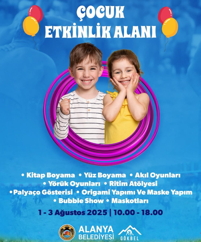 Alanya Municipality 19th Traditional Gökbel Oil Wrestling and Festival Children's Activity Area featured image