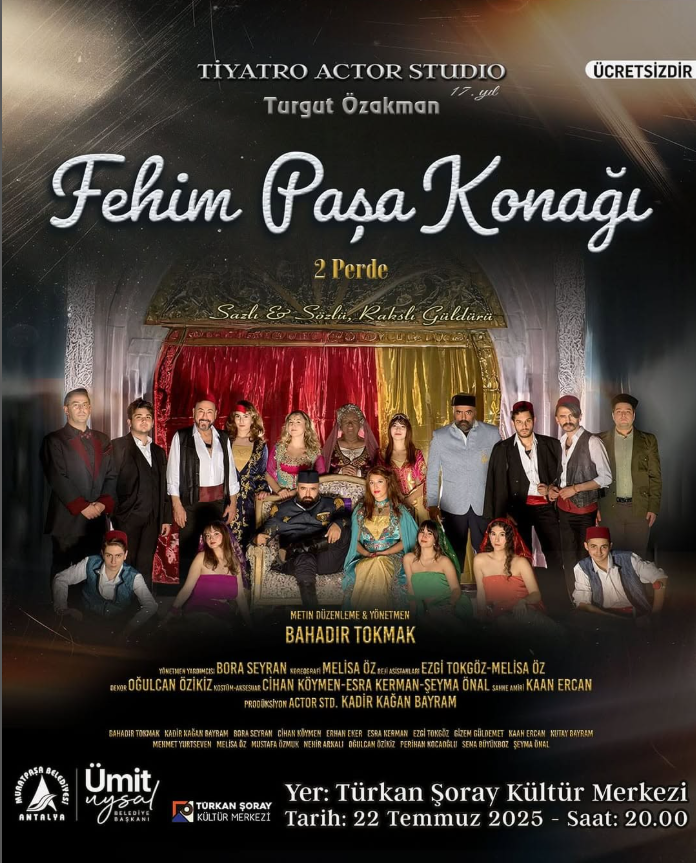 Fehim Pasha Mansion Theater Play by Muratpaşa Municipality