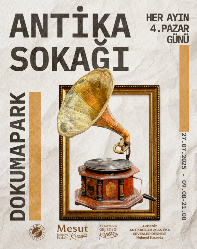 Kepez Municipality Antique Street Market Exhibition featured image