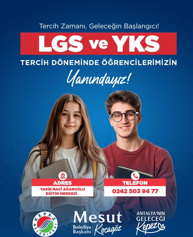 Kepez Municipality – Support During the LGS and YKS Preference Period