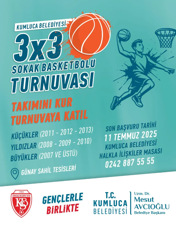 Турнир по уличному баскетболу 3x3 от муниципалитета Кumlуджа начинается! featured image