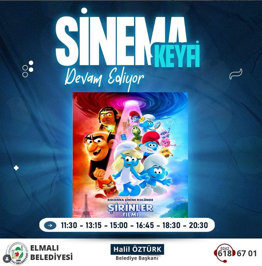 Smurfs Movie Screening by Elmalı Municipality