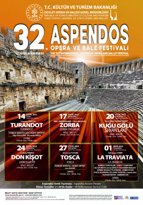 32nd International Aspendos Opera and Ballet Festival, Antalya