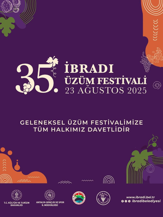 35th İbradı Grape Festival, Antalya