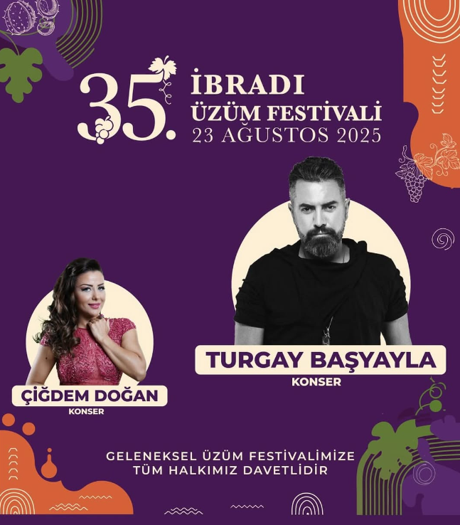 35th İbradı Grape Festival, Antalya