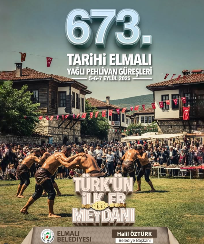 Elmalı 673rd Historical Elmalı Oil Wrestling featured image