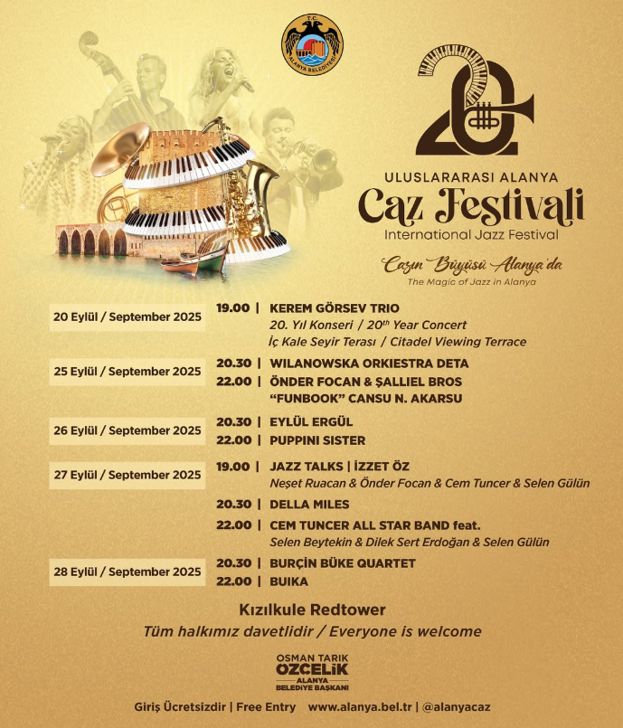 20th International Alanya Jazz Festival