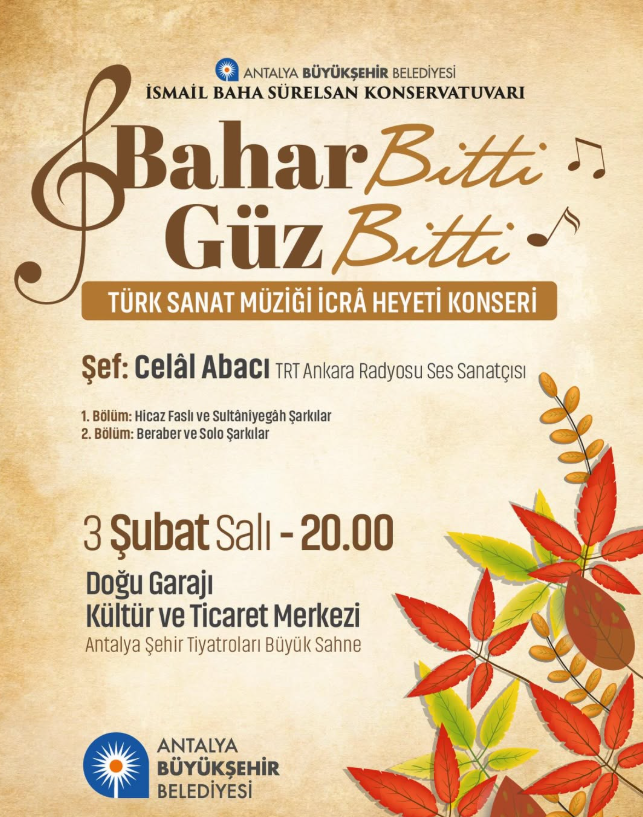İsmail Baha Sürelsan Conservatory Turkish Classical Music Ensemble
