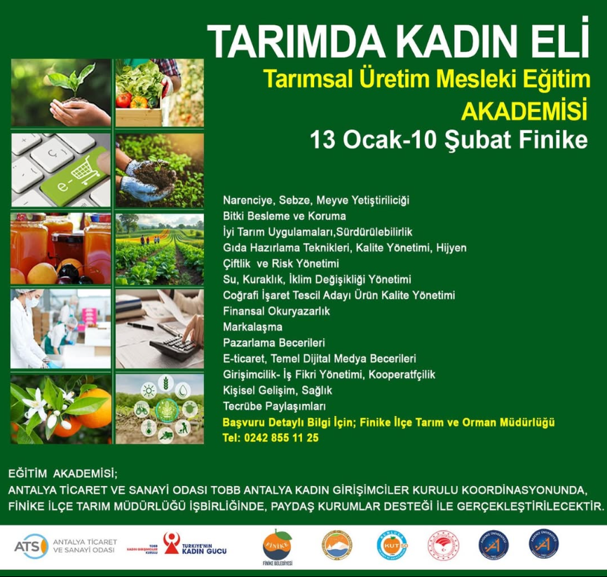 Women’s Touch in Agriculture: Agricultural Production Vocational Training Academy