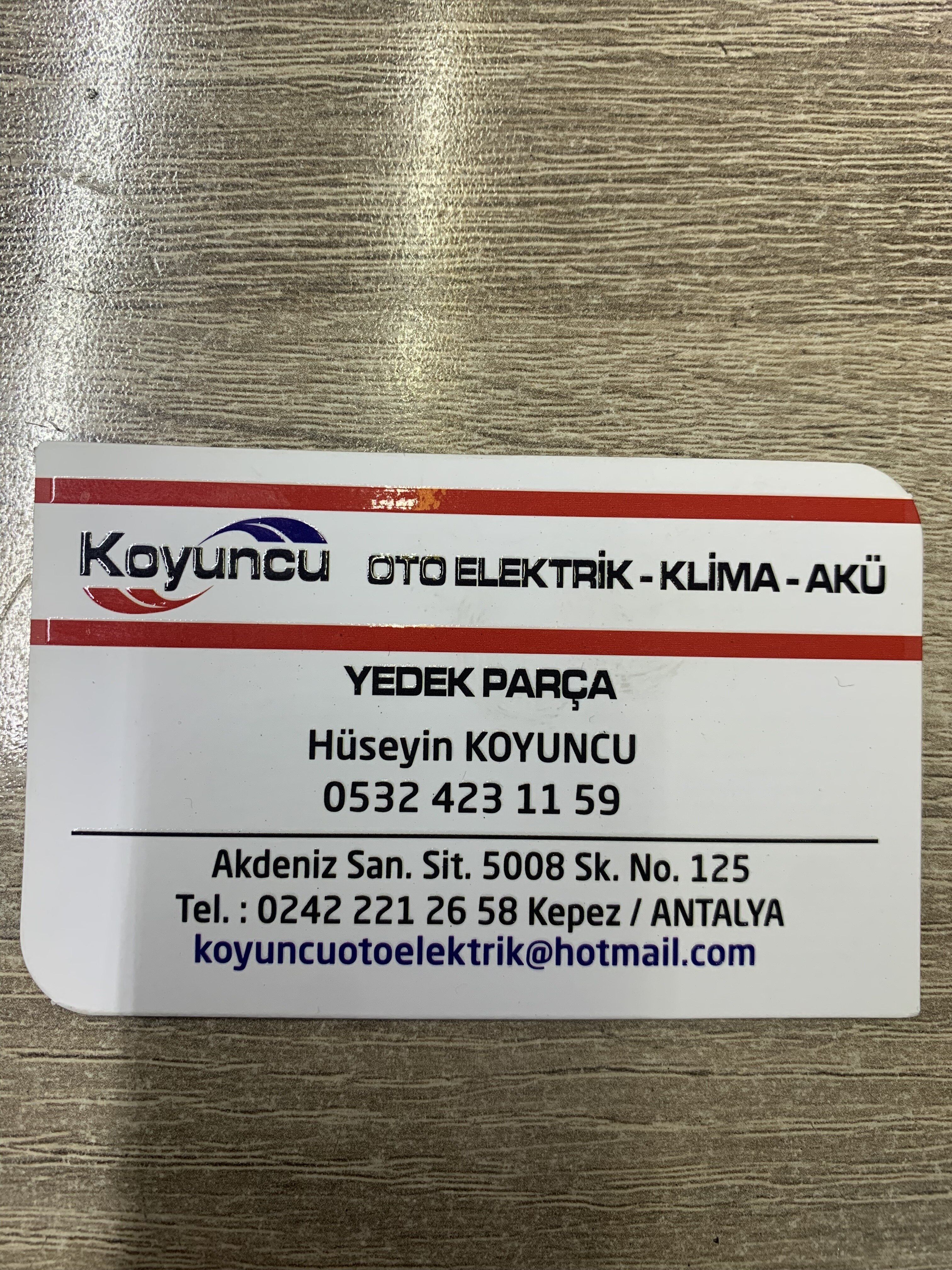 Koyuncu Auto Electric & Air Conditioning & Battery